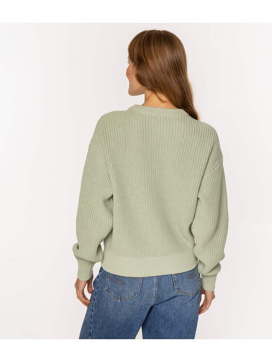 Lee Cooper Lee Cooper Sweter YANA Fioletowy Regular Fit