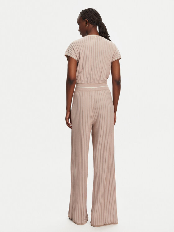 Liu Jo Sport Liu Jo Sport Jumpsuit TA5213 MS014 Beige Regular Fit