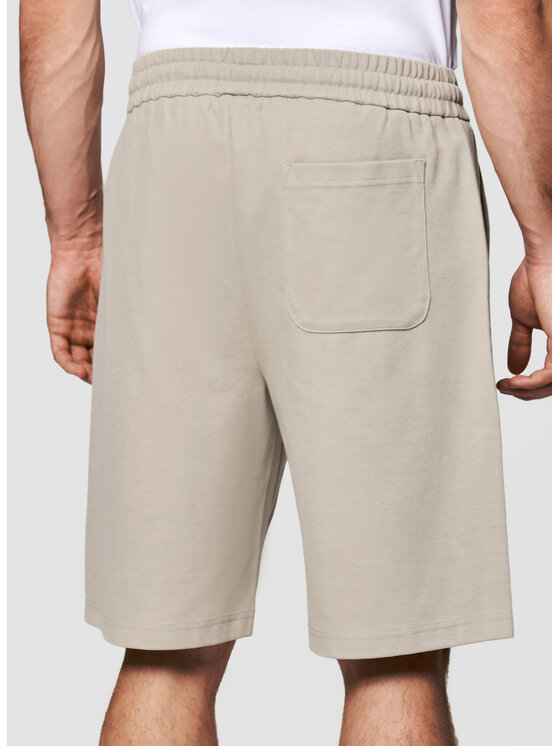 Pako Lorente Pako Lorente Szorty materiałowe P26SN-WS-003 Beżowy Regular Fit