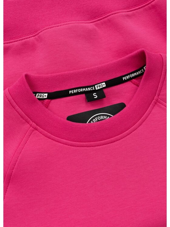 PITBULL PITBULL Bluza Discovery Różowy Regular Fit