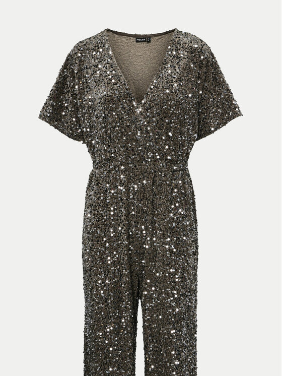 Pieces Pieces Jumpsuit Kam 17153622 Goldfarben Regular Fit