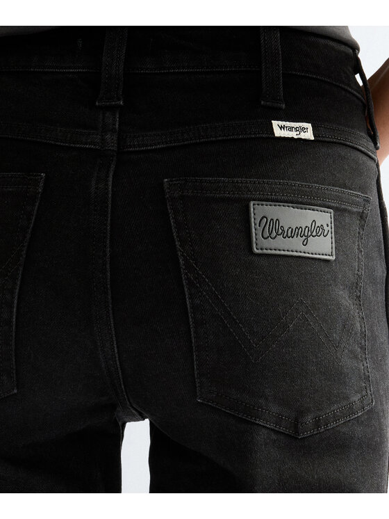 Wrangler Wrangler Jeansy 112386687 Czarny Regular Fit