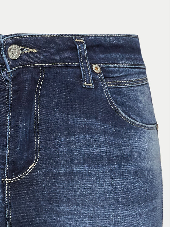 Please Please Τζιν P0SAYR7W6F Σκούρο μπλε Skinny Fit