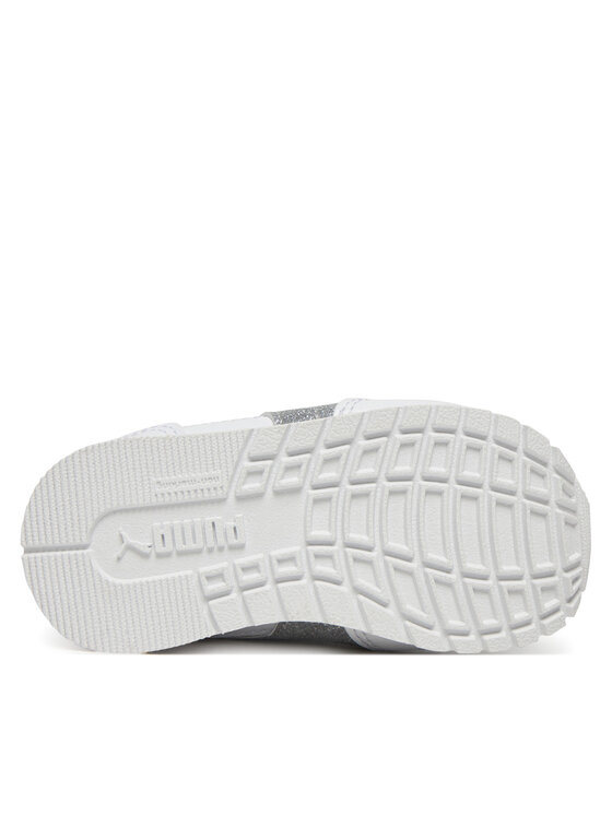 Puma Puma Sneakersy St Runner V4 Sl Glitter V Inf 401592 01 Biały