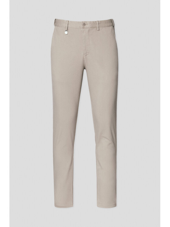Lancerto Lancerto Chinosy Mikkeli SP082125000012 Beżowy Slim Fit