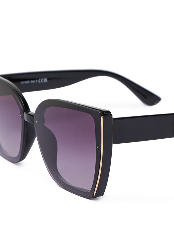 JENNY JENNY Ochelari de soare 4WF-009-SS25 Negru