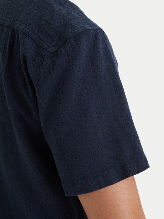 Quiksilver Quiksilver Košile Time Box EQYWT04622 Tmavomodrá Regular Fit