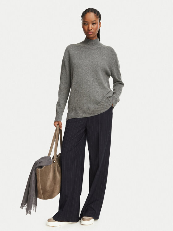 Weekend Max Mara Weekend Max Mara Светр Elegia 2625366032 Сірий Regular Fit
