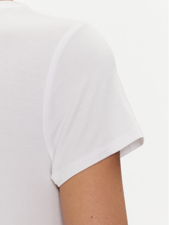 Liu Jo Liu Jo T-shirt VA4227 JS360 Bijela Regular Fit