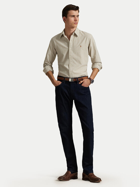 Polo Ralph Lauren Polo Ralph Lauren Cămașă 710852744004 Bej Slim Fit