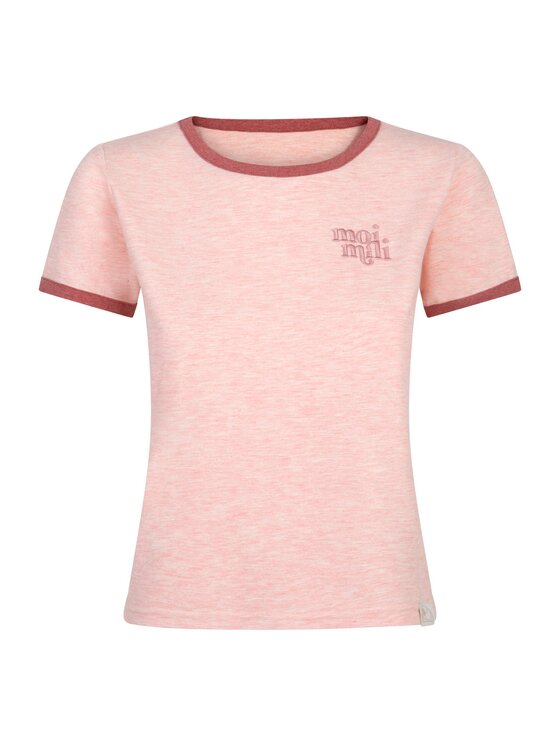 Moi Mili Moi Mili Bluzka Pink Różowy Basic Fit