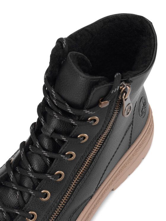 Rieker Rieker Stiefeletten N0031-00 Schwarz