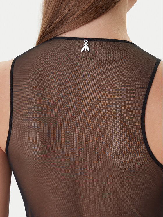Patrizia Pepe Patrizia Pepe Коктейлна рокля 2A2990/J340-K478 Черен Regular Fit