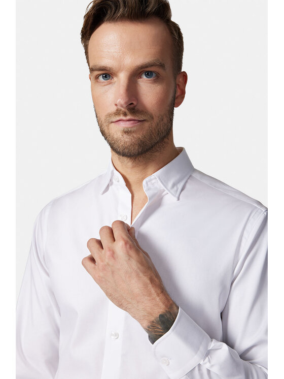 Lancerto Lancerto Koszula Adaline KO073123000028 Biały Slim Fit