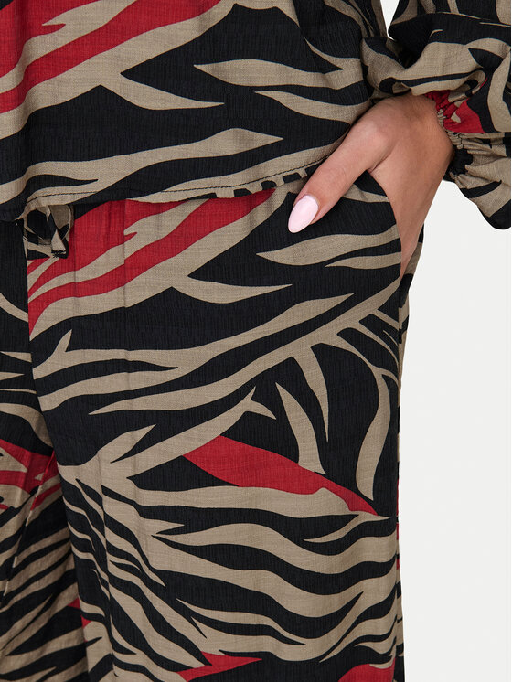 JDY JDY Palazzo hlače Philippa 15339049 Šarena Wide Leg