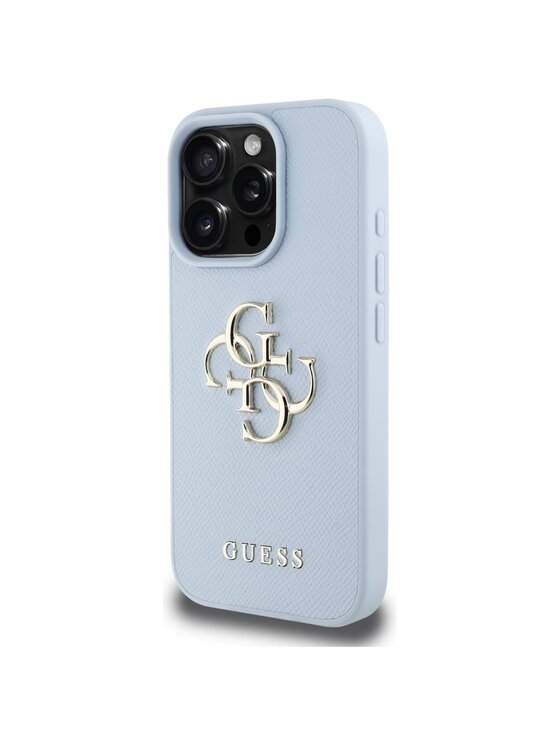 Guess Guess Etui na telefon Apple iPhone 16 Pro Max Niebieski