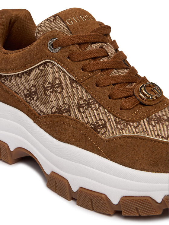 Guess Guess Tenisice FLPBT3 FAL12 Smeđa