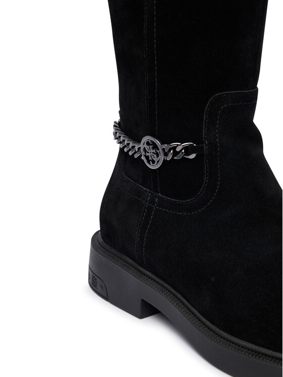 Guess Guess Zābaki FLFYN2 LEA11 Melns