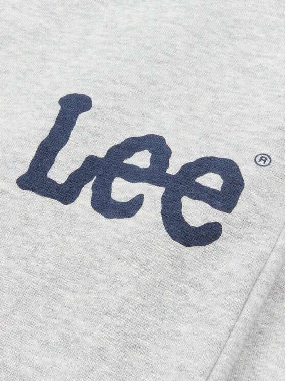 Lee Lee Spodnie dresowe LEE0011 Szary Regular Fit