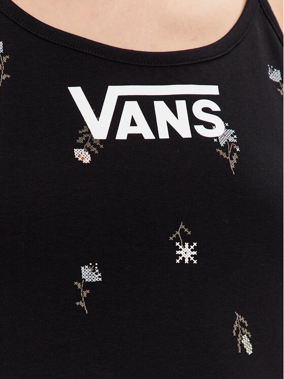 Vans Vans Top Micro Ditsy Halter VN0003M6 Negru Regular Fit