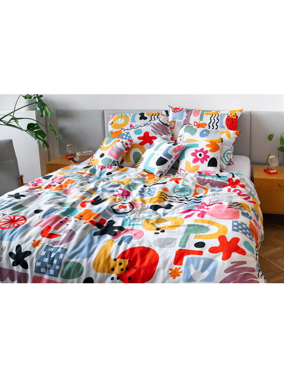 KIMO KIMO Komplet pościeli COLORS Kolorowy