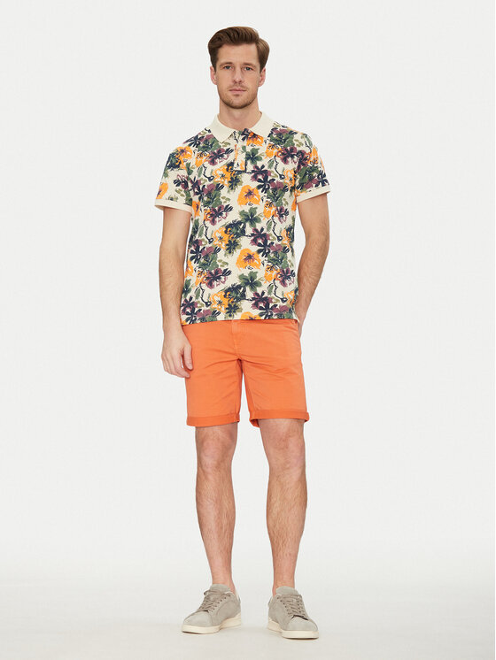 Blend Blend Polo 20718253 Beżowy Regular Fit