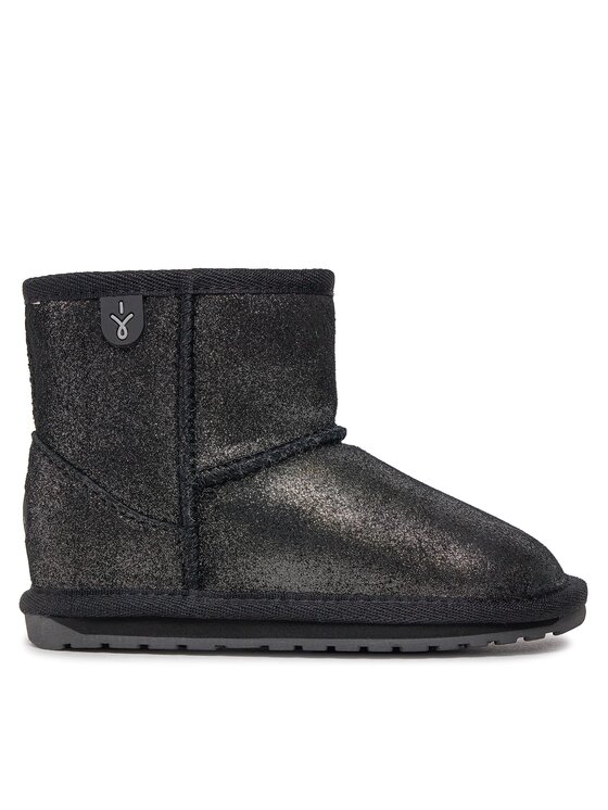 EMU Australia Snehule Wallaby Mini Metallic K11856 Čierna