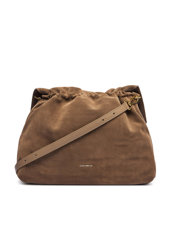 Coccinelle Coccinelle Torebka V9G Coccinellelidia Suede Bim E1 V9G 13 03 01 Beżowy ciemny