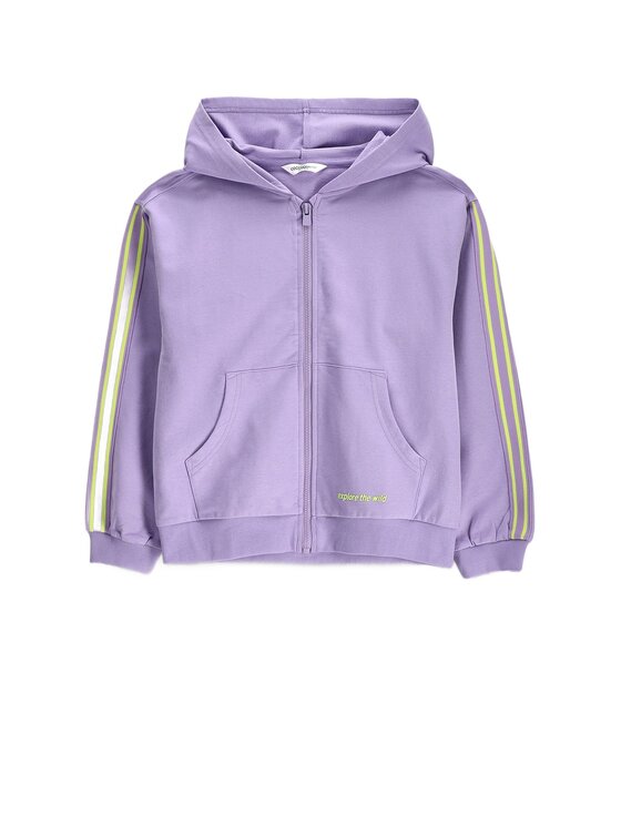 Coccodrillo Coccodrillo Mikina ZC6132401HGJ-016 Fialová Regular Fit