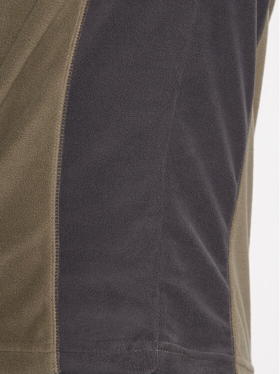 Columbia Columbia Fleecejacke Klamath Range™ II Half Zip 1352472 Grün Regular Fit