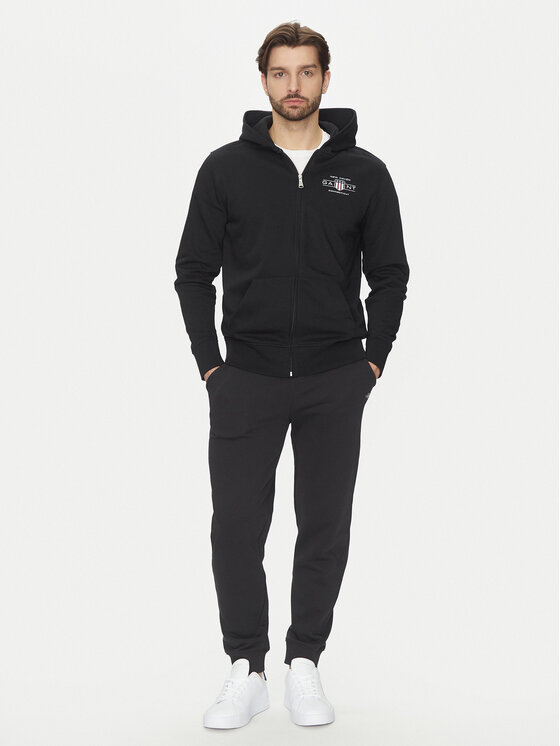 Gant Gant Μπλούζα Graphic 2044015 Μαύρο Regular Fit