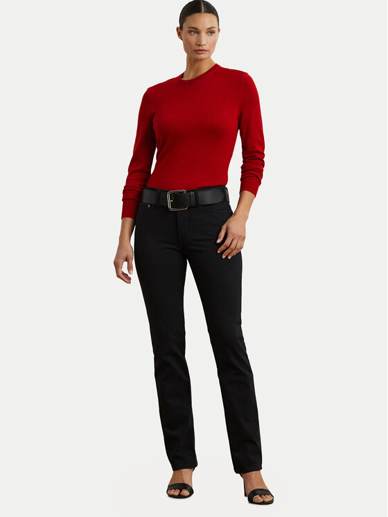 LAUREN RALPH LAUREN LAUREN RALPH LAUREN Sweter 200919114016 Czerwony Slim Fit