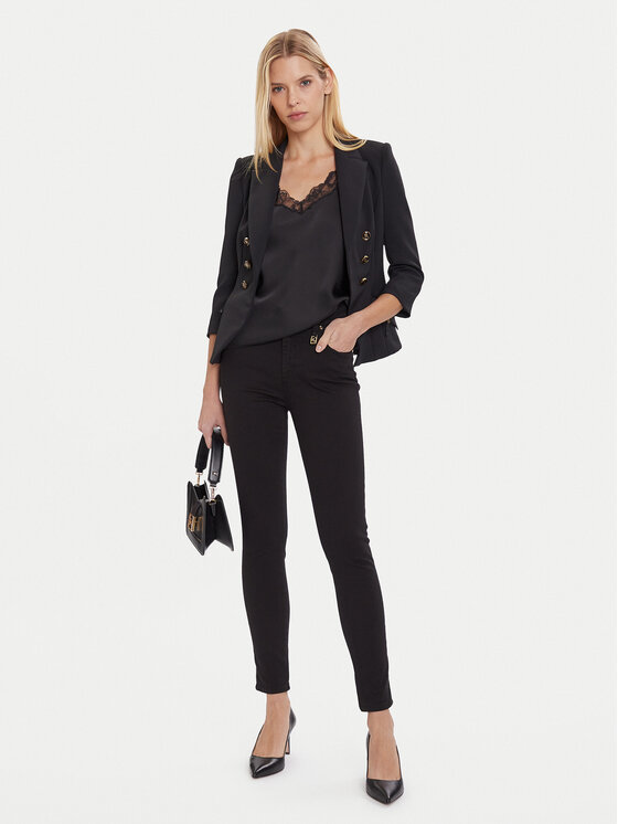 Gaudi Gaudi Jeansy 521BD25001 Czarny Slim Fit