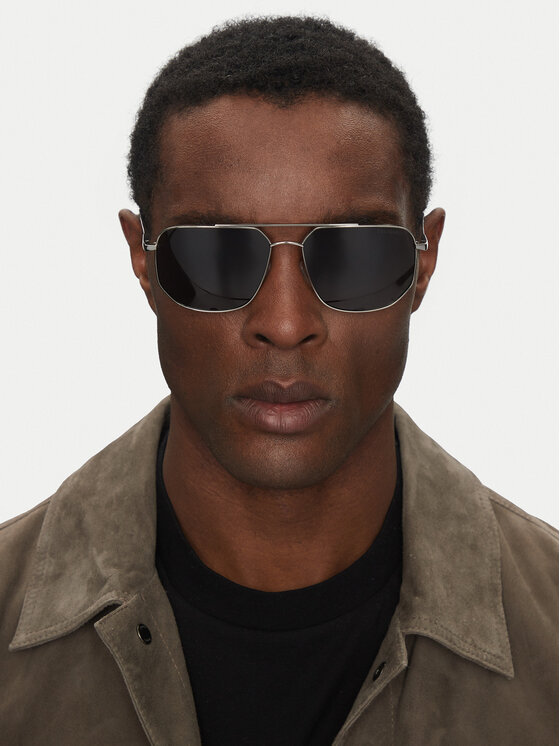 Trussardi Trussardi Okulary przeciwsłoneczne TSM3014 Srebrny