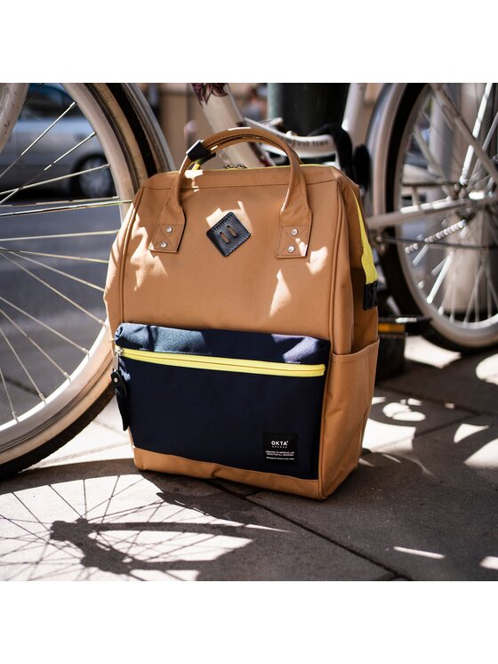 Himawari Himawari Plecak No. 4 Neon Khaki