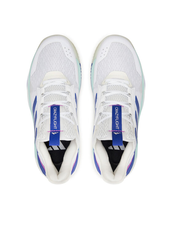 adidas adidas Tenisice za dvoranski nogomet Crazyflight 5 IF9262 Bijela