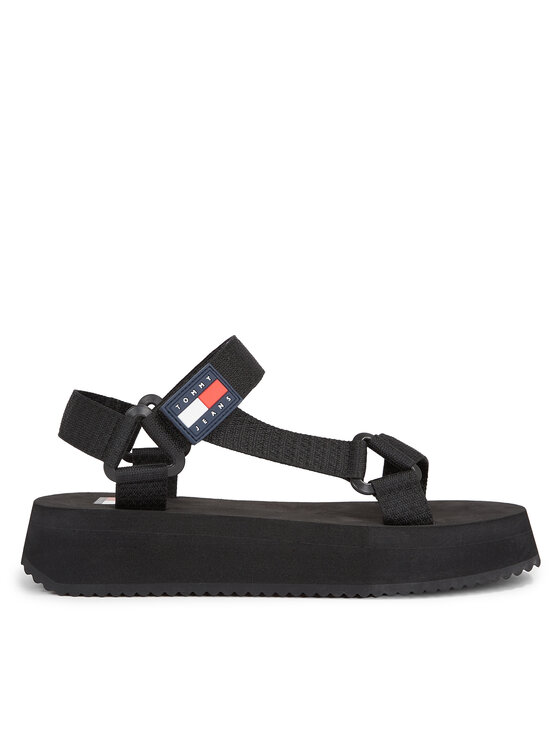 Tommy Jeans Tommy Jeans Sandale Tjw Eva Sandal EN0EN02466 EN0EN02466 Negru