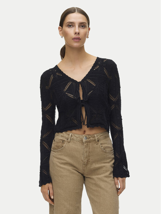 Vero Moda Cardigan Lola 10337188 Negru Regular Fit