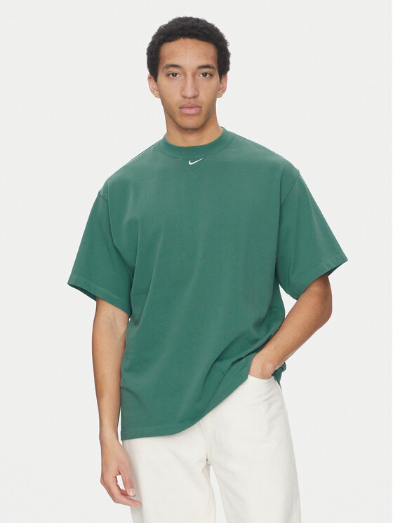 Nike Nike Tričko FB7865 Zelená Relaxed Fit