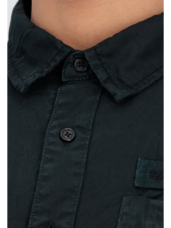 Alpha Industries Alpha Industries Koszula AI.138422-03 Czarny Regular Fit