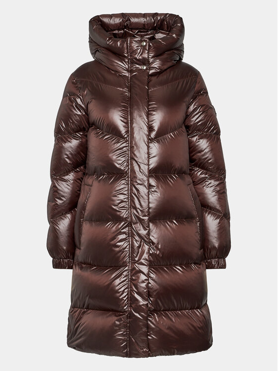 Woolrich Woolrich Pūkinė striukė Aliquippa CFWWOU0926FRUT3085 Ruda Regular Fit