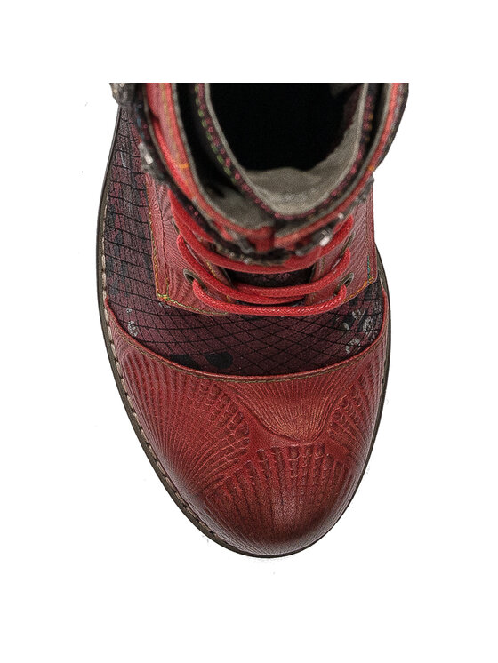 Laura Vita Laura Vita Botki SL68259-41 Czerwony