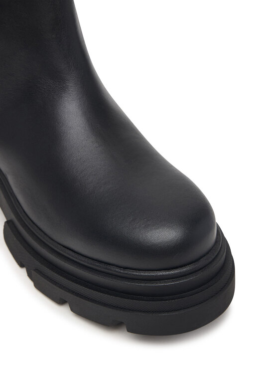 Tommy Hilfiger Tommy Hilfiger Poolsaapad Leather Chunky Chelsea Boot FW0FW09679 Must