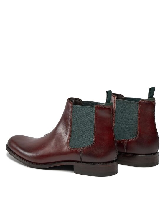 Clarks Clarks Kotníková obuv s elastickým prvkem Craftarlo Top 261734617 Hnědá