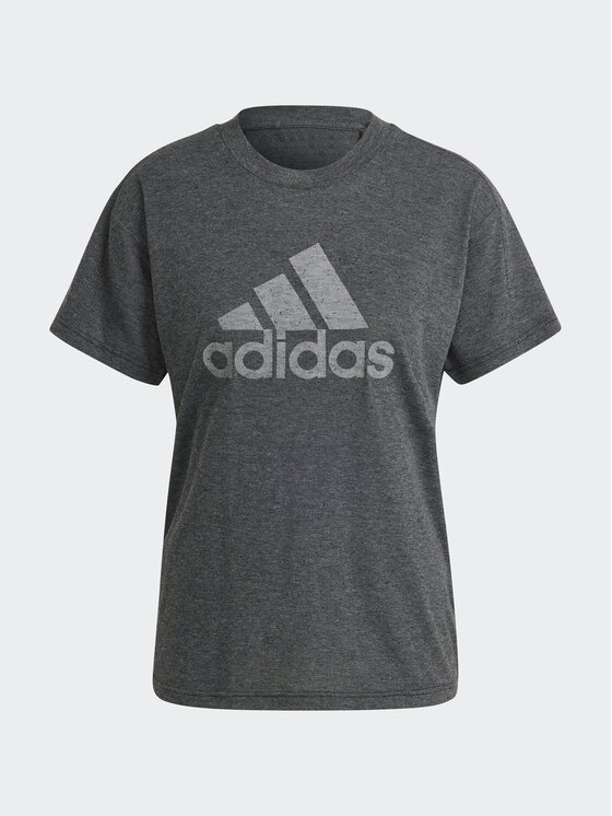 adidas T Shirt Future Icons Winners 3.0 IM2423 Grau Regular Fit Modivo