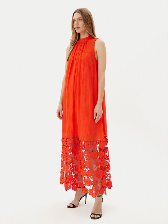 YAS YAS Vestito estivo Twigsy 26037703 Rosso Relaxed Fit