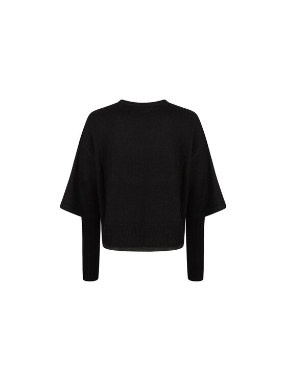 PINKO PINKO Sweter Maglia donna Czarny Comfort Fit