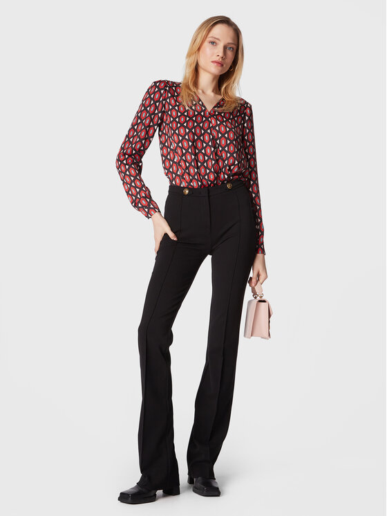 NAF NAF NAF NAF Body Lestudio THNC23 Rosso Regular Fit