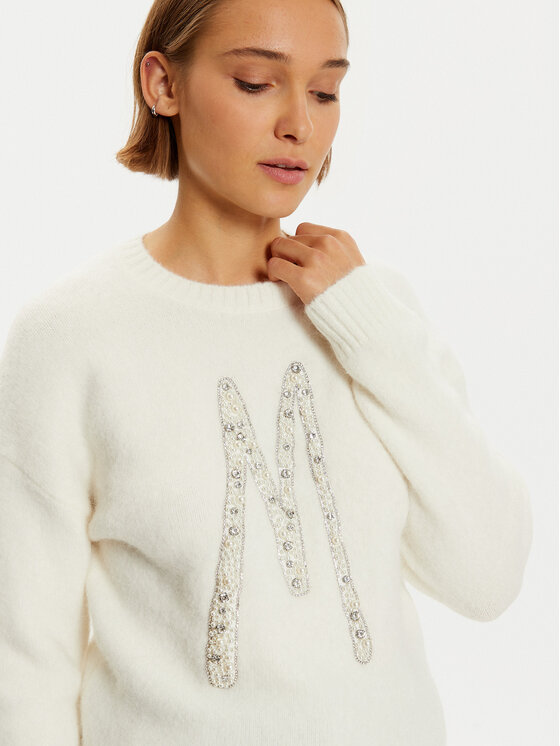 Marciano Guess Marciano Guess Pullover 4BGR15 5786Z Écru Regular Fit