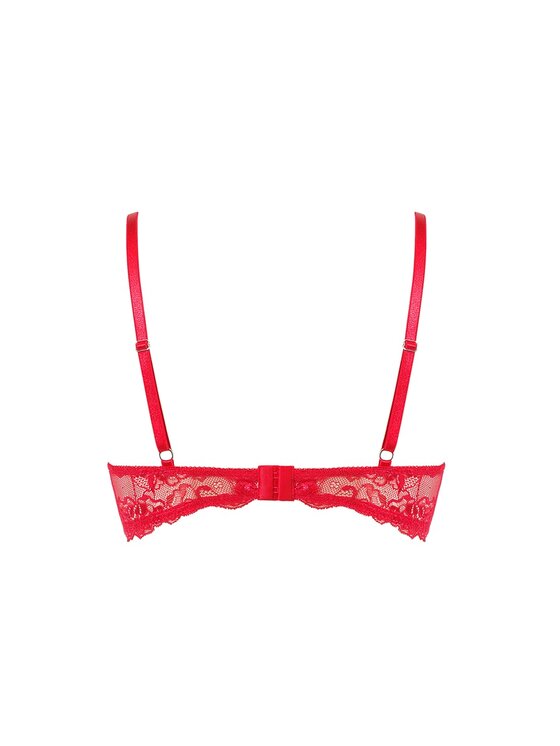 Love and Hate Love and Hate Reggiseno Bralette Giselle Red Rosso